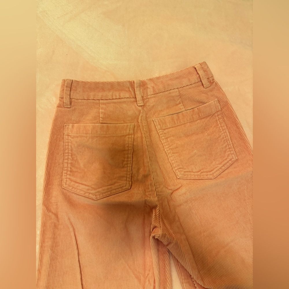 Gap Wide Leg Corduroy Pants Soft Pink, XS - Picture 7 of 7